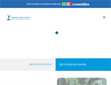 Tablet Screenshot of colectivoaquiyahora.org